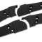 CA 1978-1982 Chevrolet Corvette Seat Hinge Covers 4 Piece Set