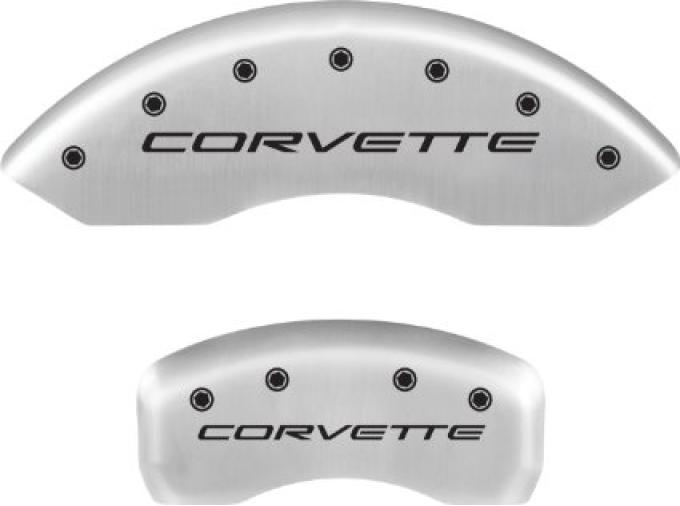 Satin Caliper Covers for Chevrolet Corvette