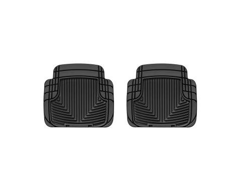 WeatherTech W50 - Black All Weather Floor Mats