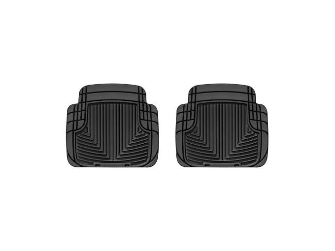 WeatherTech W50 - Black All Weather Floor Mats