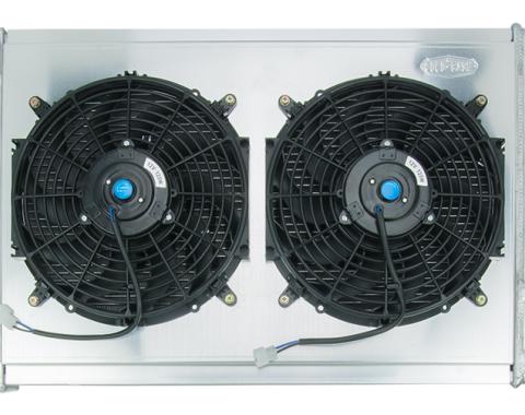 Cold Case Radiators 82-92 Camaro/Firebird 3rd Gen F-Body Aluminum Performance Radiator and 12 Inch Fan Kit LMP590AK
