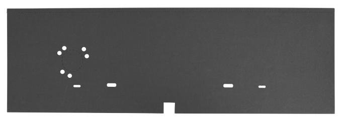 RestoParts Board, Trunk Divider, 1968-72 A-Body Convertible TSP0035