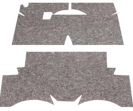 RestoParts Jute, Under Carpet, 1964-72 A-Body JCC2502