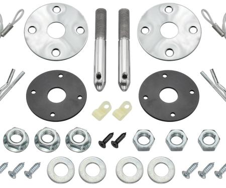 RestoParts Hood Pin Kit, 1970-72 Chevelle/El Camino, SS HPK100