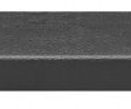 RestoParts Dash Pad, Original Foam Molded-Vinyl Wrapped, 1967 Chevelle/El Camino, Black PD00088BK