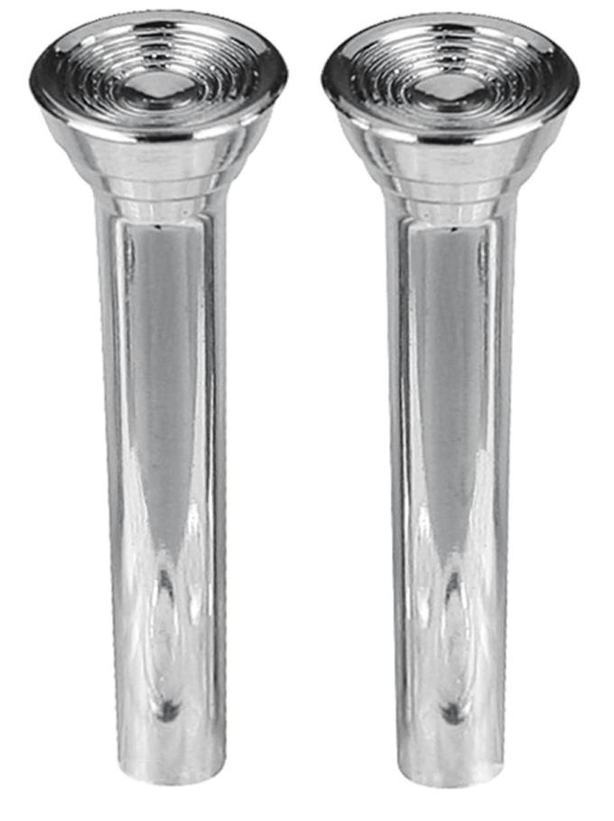 RestoParts Knob, Door Lock, 1961-67, Chrome, Pair DLN1000