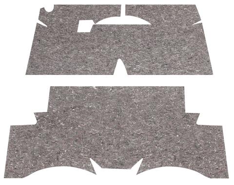 RestoParts Jute, Under Carpet, 1964-72 A-Body JCC2502