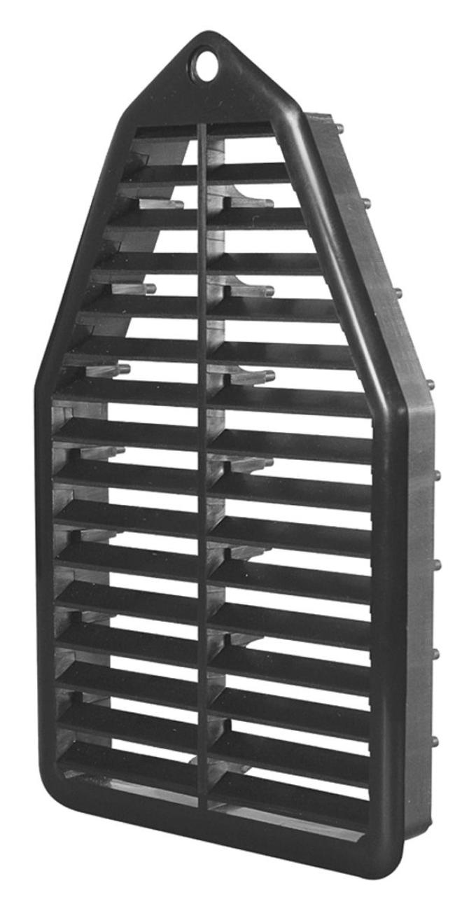 Redline Restomotive® A-Body 69 2dr Hardtop/Conv. Door Jamb Vent Louver - 1 Pc (RH=LH, w/Rubber Seals) LG-00-1187