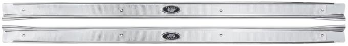 RestoParts Step Plates, 1964-67 GM "A" Body, Ribbed Style CHV4150