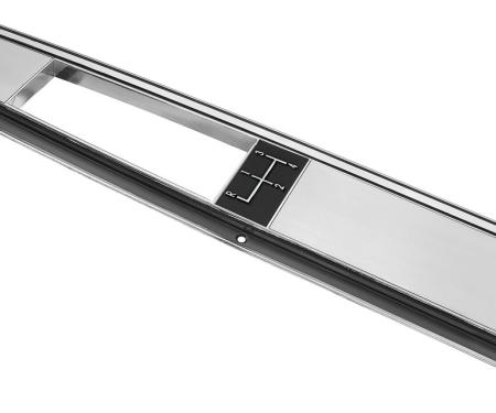 1968-1972 Chevelle / El Camino 4 Speed Console Top Plate with Indicator
