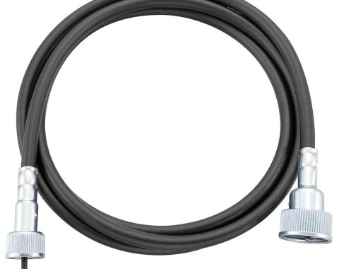 Redline Restomotive® 1956-1968 GM Car Turbo Hydromatic / 4-Speed 68" Screw On Speedometer Cable