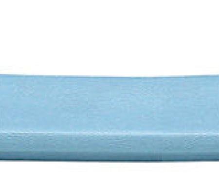 RestoParts Dash Pad, Original Foam Molded-Vinyl Wrapped, 1966 Chevelle/El Camino, Light Blue PD00087LB