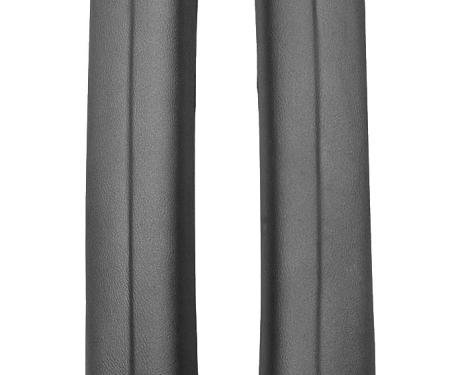 RestoParts Pillar Pads, Interior Molded 1968-69 A-Body Coupe, Black PXM1501BK