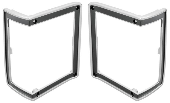 RestoParts Bezel, Park Lamp, 1972 Chevelle, Pair KM20060-PR
