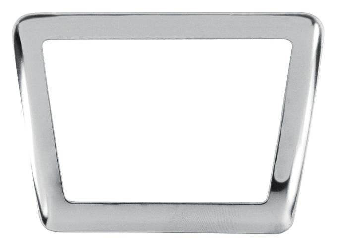 RestoParts Plate, Pedal Trim, 1965-70 Bon/Cat/1965-69 GTO/1965-72 Grand Prix, Parking Brake GTI0074