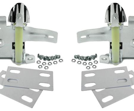 RestoParts Headrest Mount, 1966-67 GM A Body, Bucket, Set C210384