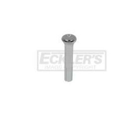 El Camino Door Lock Knob, Chrome, 1971-1987