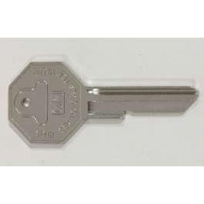 El Camino Key Blank, Ignition And Door, Octagon Head, 1967