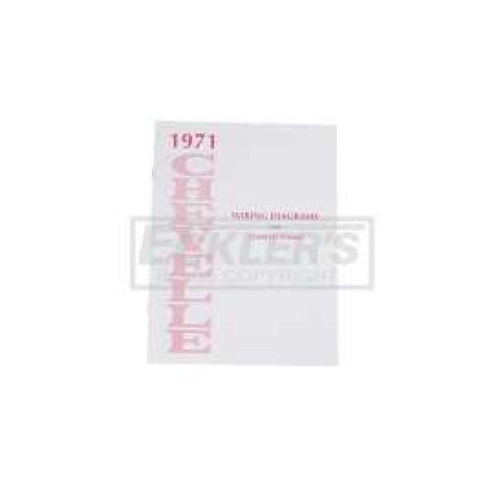 El Camino Wiring Diagram Manual, 1971
