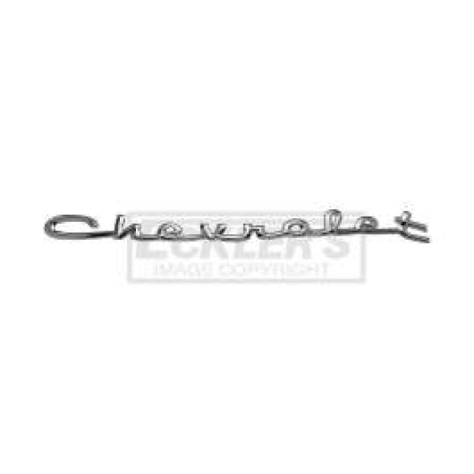 El Camino Hood Emblem, Chevrolet, 1959
