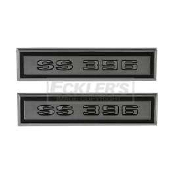 El Camino Door Panel Emblem, SS396, 1968