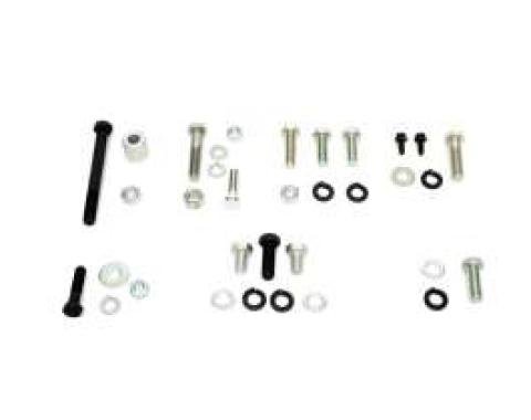 El Camino Heater & Air Conditioning Fastener Kit, Small Block On Engine With Smog, 1967