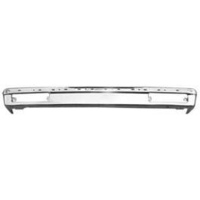 El Camino Rear Bumper, With Holes, For Impact Strip, 1978-1987