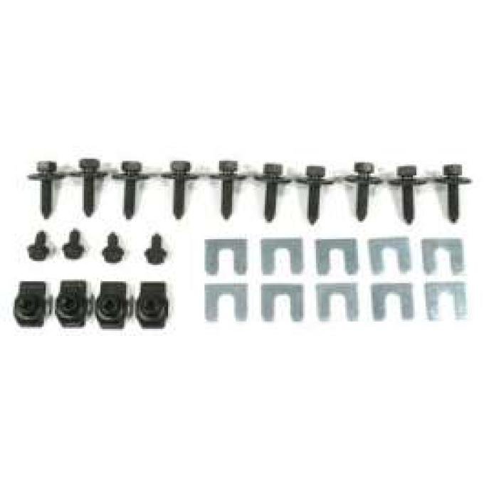 El Camino Fender Related Bolts 28 Piece Kit, 1969