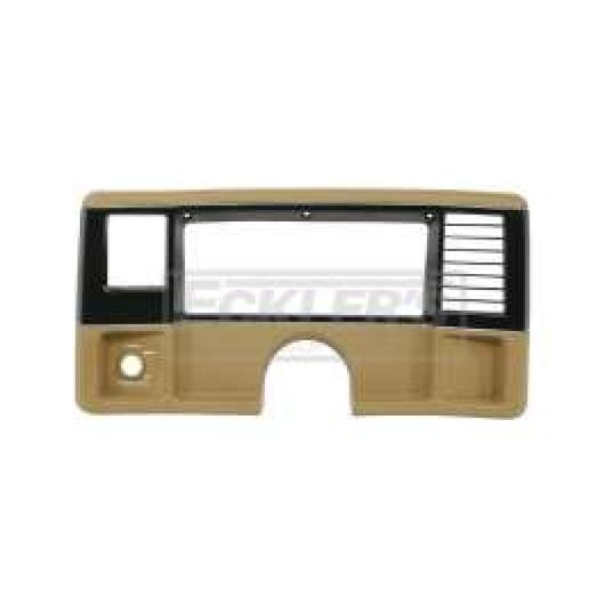 El Camino Dash Face Plate, Dark Saddle, 1986-1987