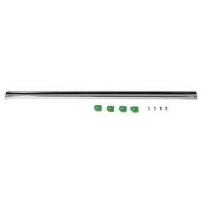 El Camino Body Side Molding, Rear Wheel To Bumper, Left Or Right, 1970-1972