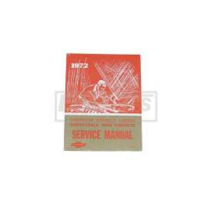 El Camino Service Shop Manual, 1972
