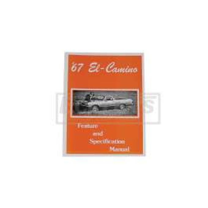 El Camino Facts And Features Manuals, 1967