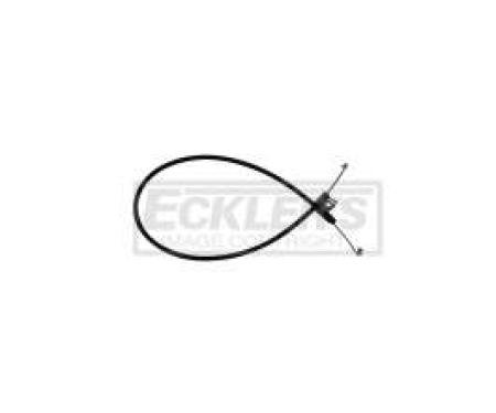 El Camino Dash Blower Control Cable, Defroster, For Cars With Air Conditioning, 1968-1969
