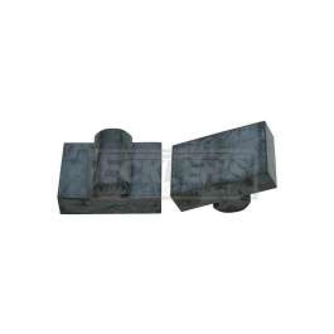 El Camino Hood Bumpers, Rear, 1968-1972