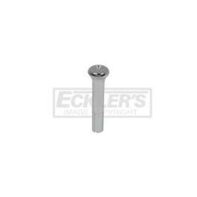 El Camino Door Lock Knob, Chrome, 1971-1987