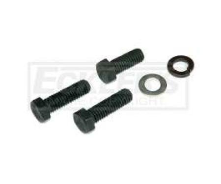 El Camino Air Conditioning Compressor Brace Fasteners, Small Block At Intake, 1970-1971