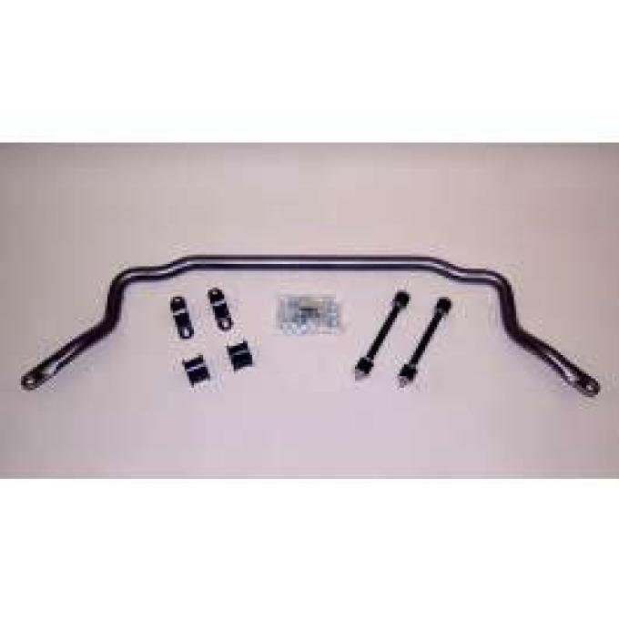 El Camino Anti-Sway Bar, Front, 1-5/16, Silver Vein Powder Coated, With Bushings, Hellwig, 1978-1987