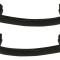 CA 1969-1977 Chevrolet Corvette Special Black Inner Door Handles 44920