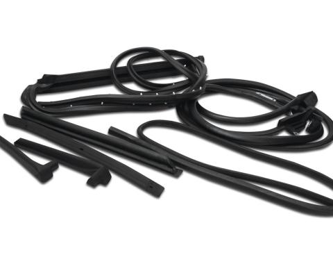 Corvette Coupe Body Weatherstrip Kit, Import, 1978-1982