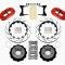 Wilwood Brakes 1993-1995 Mazda RX-7 Forged Narrow Superlite 6R Big Brake Front Brake Kit (Hat) 140-11964-DR