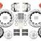 Wilwood Brakes Forged Narrow Superlite 6R Big Brake Front Brake Kit (Hub) 140-15554-DR
