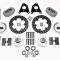 Wilwood Brakes Forged Dynalite Front Drag Brake Kit 140-2713-BD