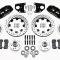 Wilwood Brakes Forged Dynapro 6 Big Brake Front Brake Kit (Hub) 140-10740-D