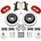 Wilwood Brakes Forged Narrow Superlite 6R Big Brake Front Brake Kit (Hub and 1PC Rotor) 140-13654-DR