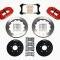 Wilwood Brakes 1994-2004 Ford Mustang Forged Narrow Superlite 6R Big Brake Front Brake Kit (Hat) 140-9107-R
