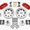 Wilwood Brakes Forged Dynapro 6 Big Brake Front Brake Kit (Hub) 140-10741-DR