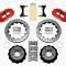 Wilwood Brakes 1993-1995 Mazda RX-7 Forged Narrow Superlite 6R Big Brake Front Brake Kit (Hat) 140-11963-DR