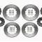 Wilwood Brakes Promatrix Front and Rear Replacement Rotor Kit 140-13106