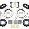 Wilwood Brakes 1966-1975 Ford Bronco Forged Narrow Superlite 4R Big Brake Front Brake Kit (Hat) 140-13304-R