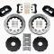 Wilwood Brakes Forged Narrow Superlite 6R Big Brake Front Brake Kit (Hat) 140-8922-D